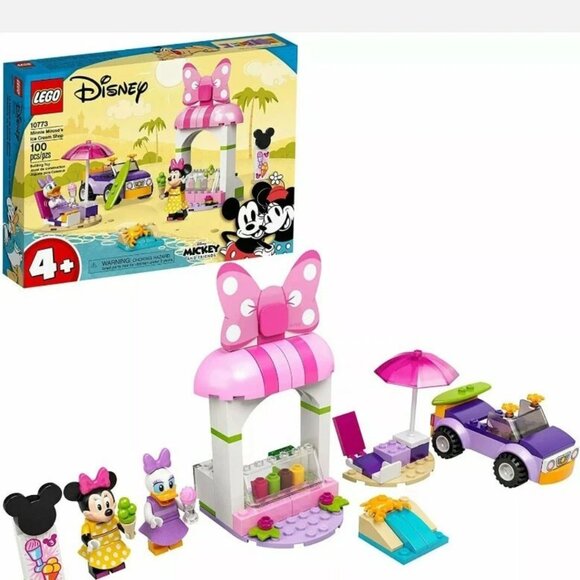 Lego Brand New Disney Minnie Mouse's Ice Cream Shop 10773 - Picture 1 of 9